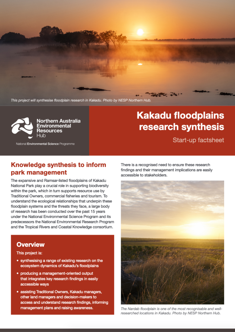 Kakadu National Park Research Paper