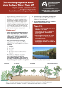 Fitzroy River vegetation zones update.